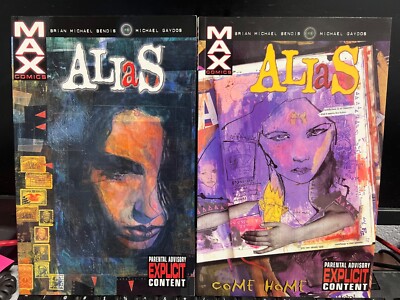 Marvel Max Comics Alias Volumes 1&2 Trade Paperback