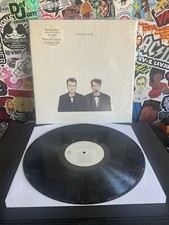 PET SHOP BOYS Actually VG  VINYL W/HYPE STICKER