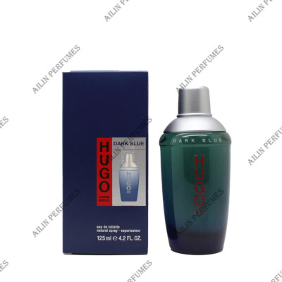 HUGO DARK BLUE by Hugo Boss 4.2 oz (125 ml) eau de toilette spray
