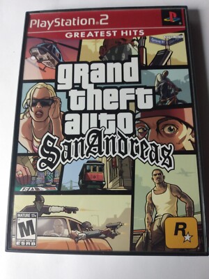 Grand Theft Auto San Andreas PlayStation 2 Greatest Hits Cover New Frame 7''x5''