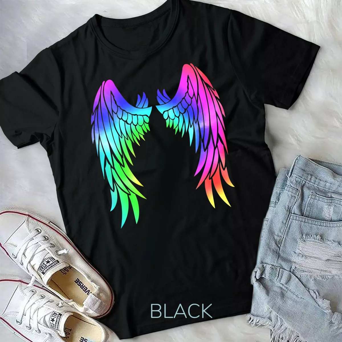 T shirt cheap angel wings