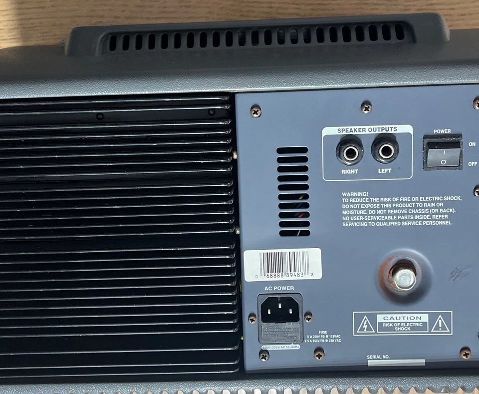 Pyle Pro PMX408M 6 Channel Microphone / Audio Effects & Mixer - FOR PARTS - Image 4 of 4