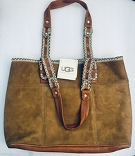 Ugg Tasman Motor Tote Bag W/ Adj. Handles - New  With Tag Msrp $328