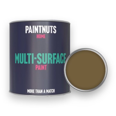 Mehrflächenlack wetterfest RAL-7008 Khaki Grau alle Ausführungen - 250ml Dose