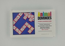 Vintage Animal Dominoes Sealed in Box
