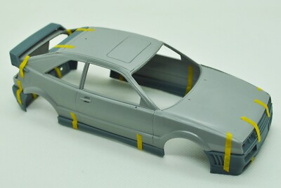 1/24 3D print VW Corrado Rieger Body kit with wheels transkit for Revell