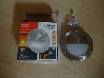 Outdoor-Lights-Edelstahl-Wandleuchte-Wandlampe-G9 max.25W