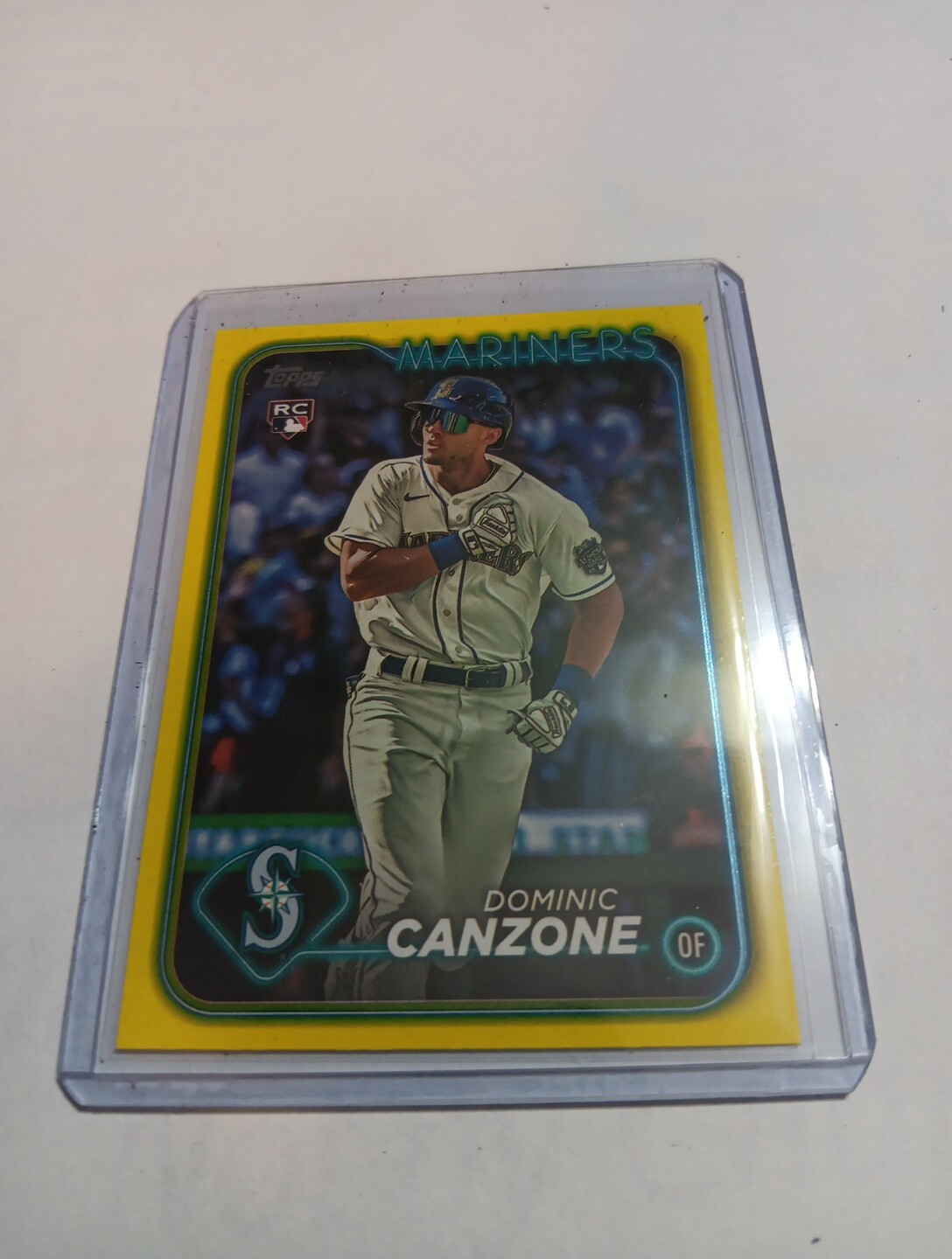 2024 Topps #195 Dominic Canzone Gold Foil