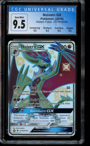 Noivern-GX graded CGC 9.5 for sale on eBay