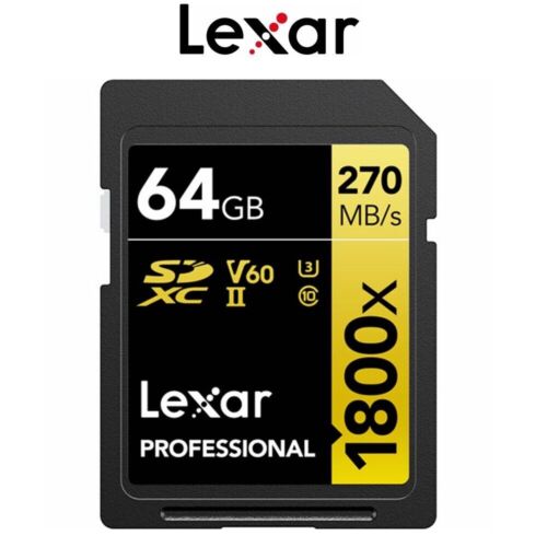 SD Card Lexar 800x 1667x 1800x Extreme Professional 32G 64G 128G 256G UHS-II U3 - Picture 28 of 30