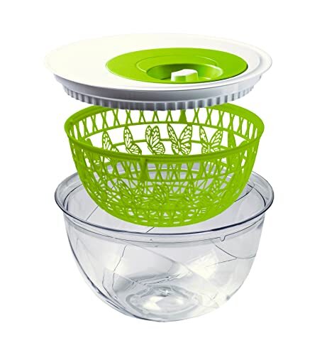 Snips Centrifuga per Insalata Madame Butterfly 4 LT-Colore BPA free-100% (n4z)