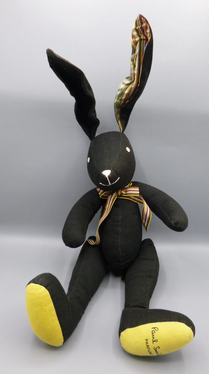 Black bunny best sale plush