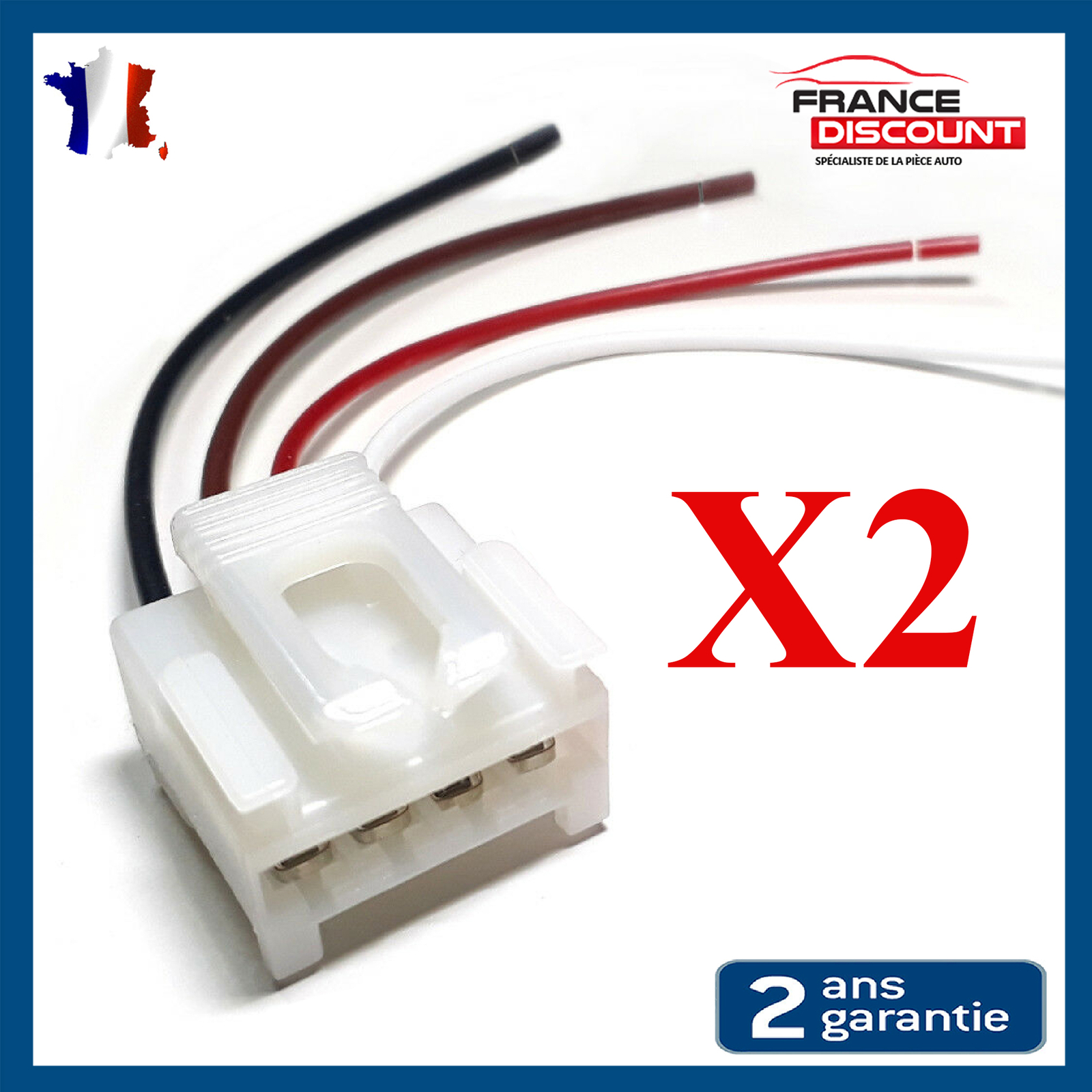 Prise électrique feu arrière G+D Alfa 147 étanche contre l'oxydation des phares