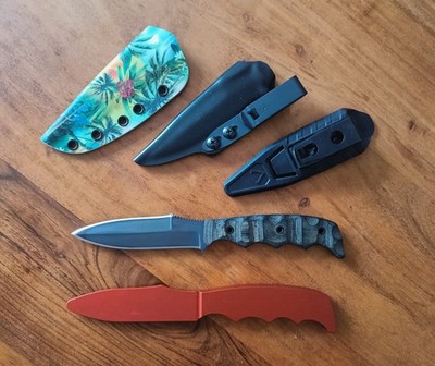 Dynamis Alliance Dynamis Blade CPM 3V + Trainer + 3 Sheaths, Winkler Knives 