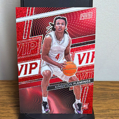 Kingston Flemings 2026 Panini Prizm VIP Rookie RR-KF /99 Houston Cougars
