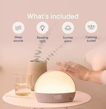 Hatch Restore 1st Gen Grey Smart Sleep Alarm Clock Night Light Sound Machine