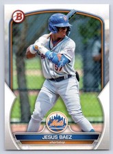 2023 Bowman Jesus Baez #BD-108 New York Mets
