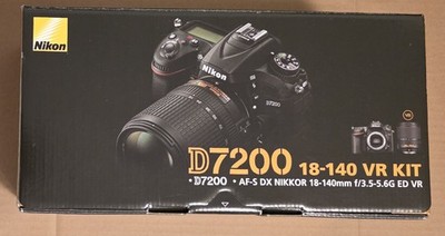 NIKON D7200 18-140 VR Kit Digital DSLR Camera - Fantastic Condition