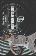 MacKenzie Gore #GN-89 2022 Topps Update Generation Now Black RC SN/299