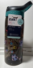 Zak Designs Disney Stitch 25 oz plastic water bottle NWT