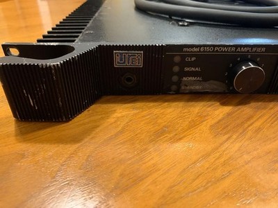 UREI 6150 Power Amplifier Custom Cables Used Noise Reduced Stable