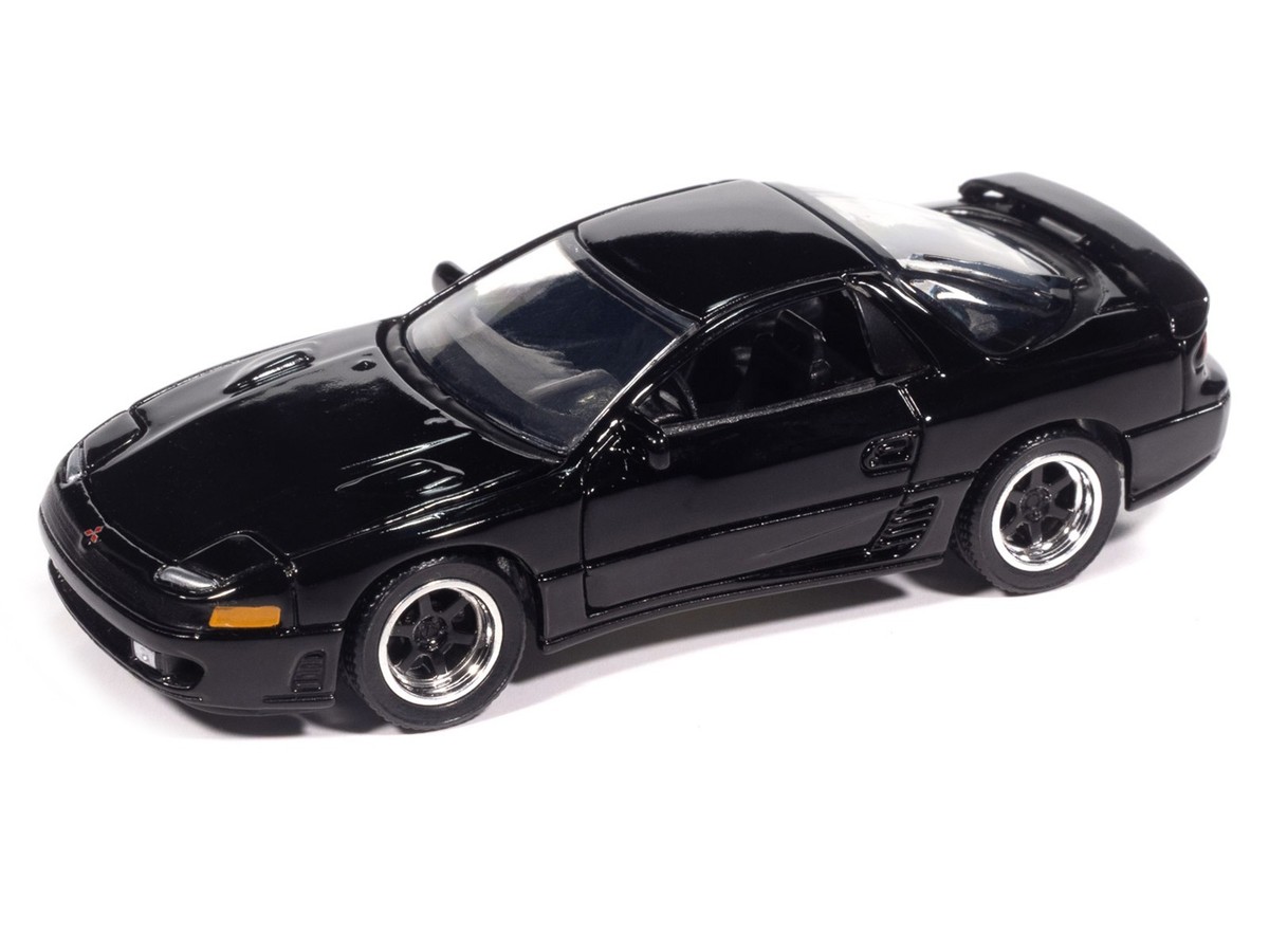 1993 MITSUBISHI 3000GT VR-4 ALBANY BLACK 1/64 BY AUTO WORLD 64532