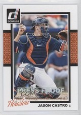 2014 Panini Donruss Press Proof Silver 14/199 Jason Castro #296 0c6