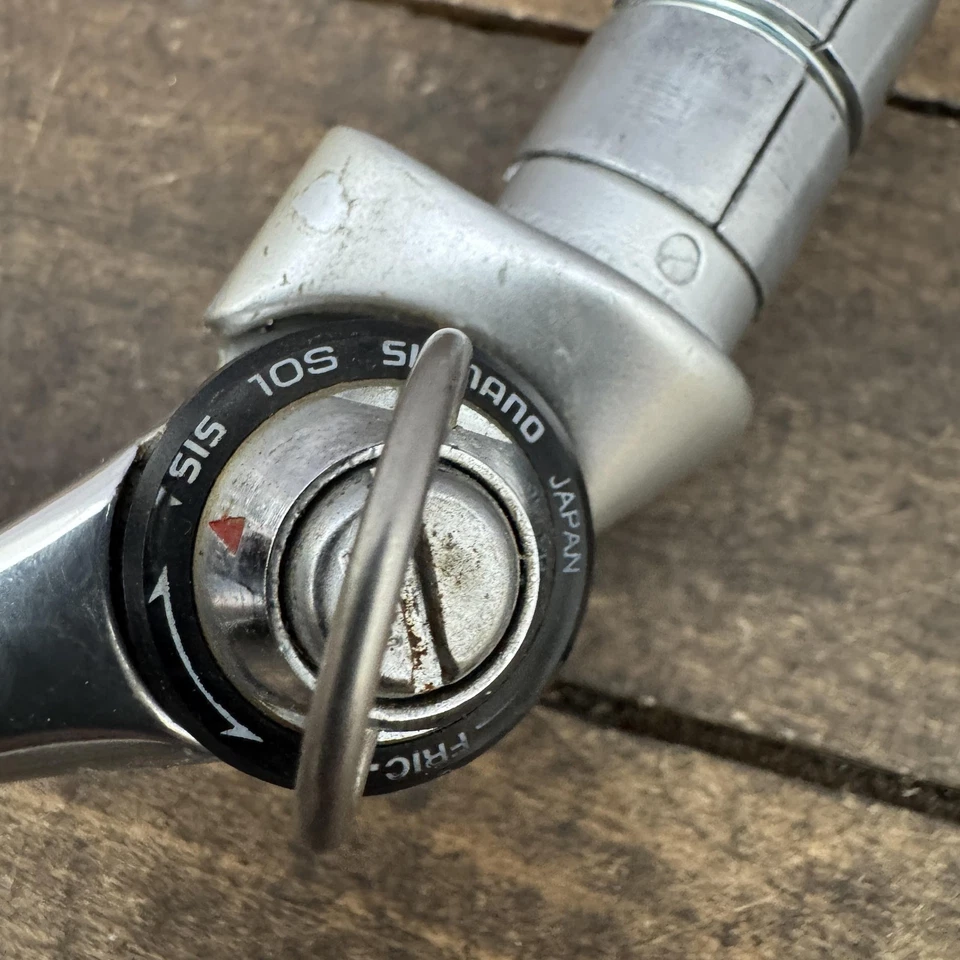 Par de palancas de cambio de extremo de barra de 10 velocidades Shimano Dura-Ace bicicleta TT de carretera Japón índice SIS 10s Foto 2 de 4