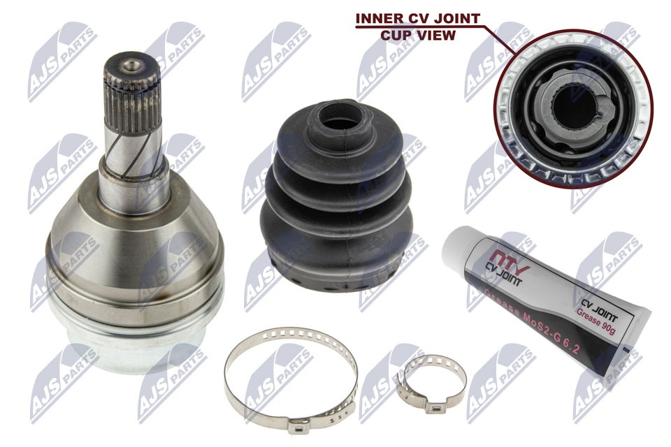 Hardy Disc, Longitudinal Wave Prop Shaft Fits for Opel Astra J 1.4T 09 L/R As