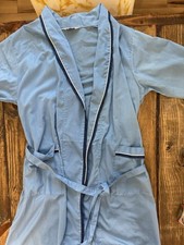 Vintage Bath Robe by Weldon Blue Men's size Medium Lounge Wear