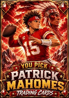 Kansas City Chiefs: Patrick Mahomes trading card