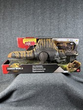 Mattel Jurassic World Rebirth Tail Thrasher Spinosaurus NIB w/ Sounds  Motion