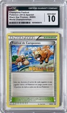 2013 Pokemon Champions Festival SPANISH World Championships Promo #BW95 CGC 10 on eBay
