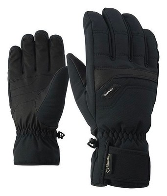 Ziener Herren Ski Handschuhe GoreTex 8.5 GLYN GTX Schwarz Black Ski Gloves Men