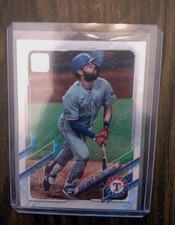 2021 Topps FACTORY SET WALMART FOILBOARD /790 ISIAH KINER FALEFA RANGERS #397