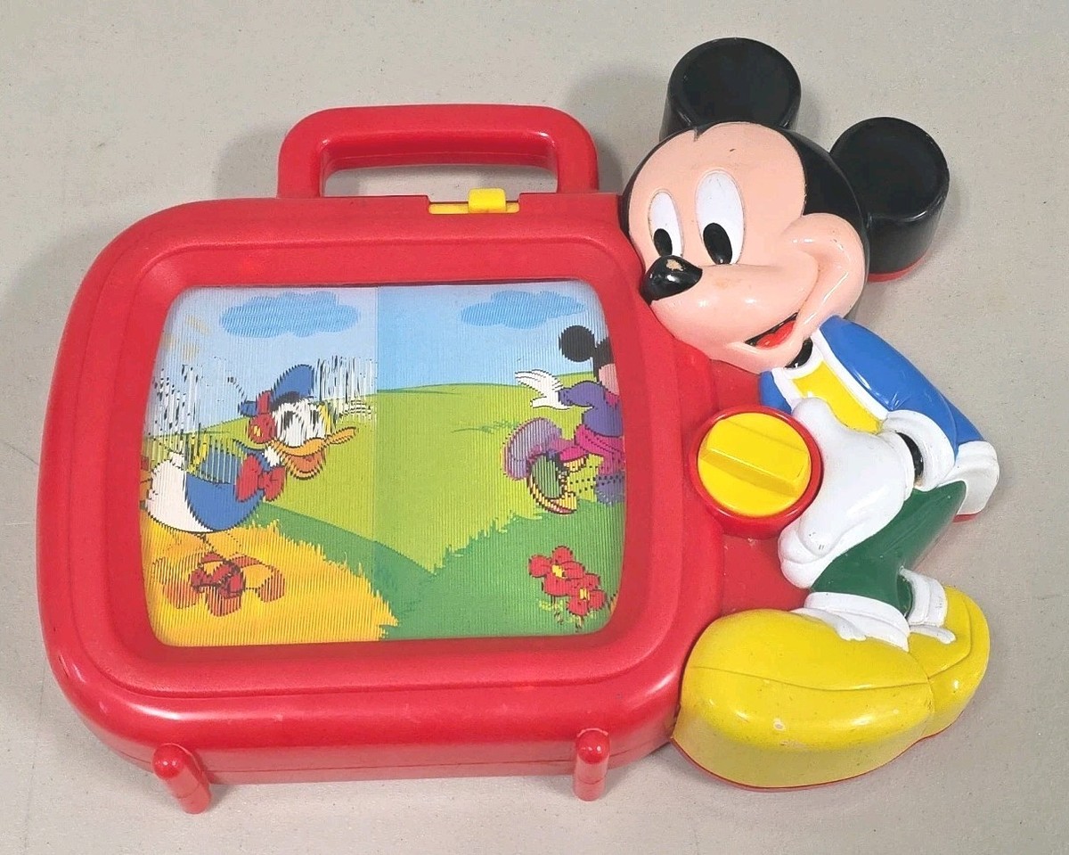 Vintage Disney Mickey Minnie Mouse Arco Wind Up Musical Scrolling  display picture 1