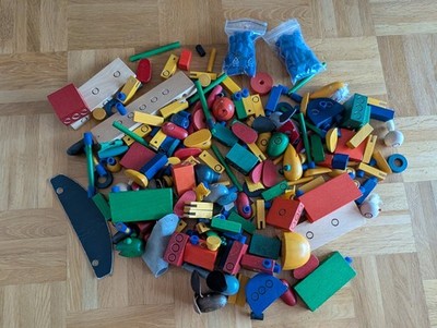 Großes Paket Konvolut Kellner Steckfiguren Holzfiguren