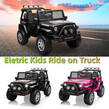 12V Kids Ride On 2 Seater Jeep Car Electric Vehicle Truck Toy w/ Remote Control