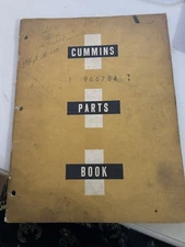 1951 CUMMINS DIESEL ENGINES PARTS BOOK MANUAL 966784 MODEL JS JNS JT DIESEL