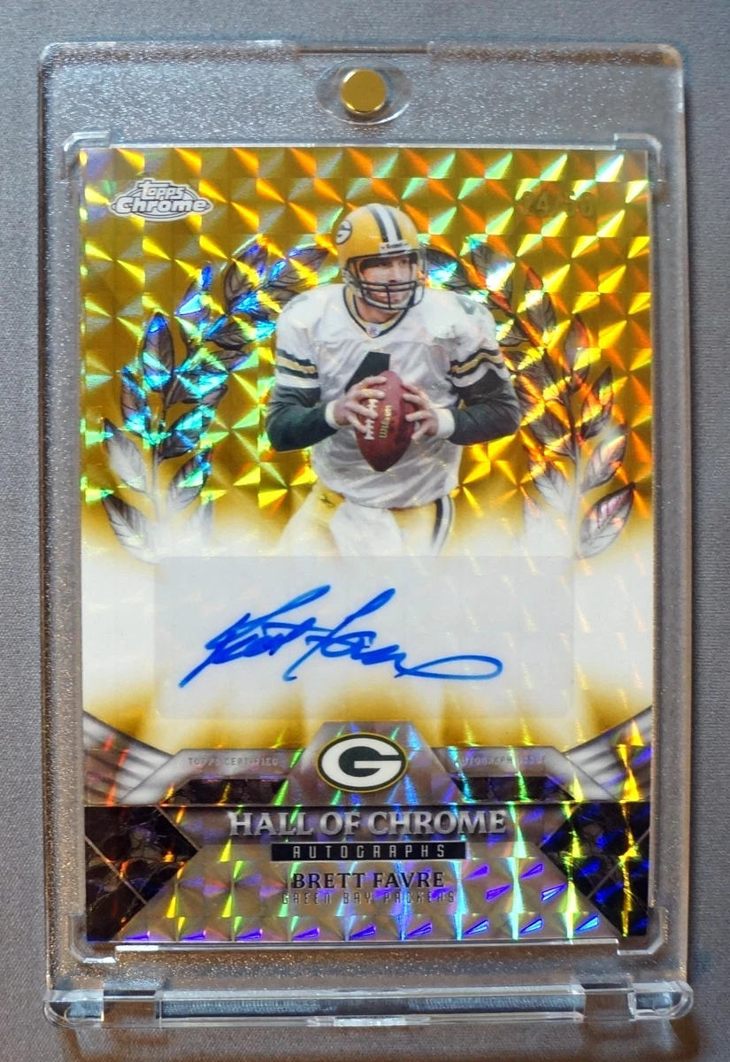 Brett Favre Football Autographed Sports Trading Cards