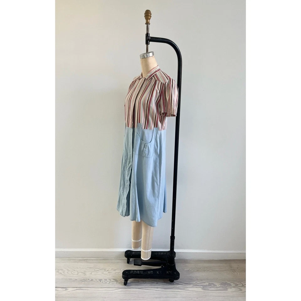 罕见 20 世纪 30 年代连身裤 / 30 年代骑行连身裤连衣裙 / 大号 — 第 4/4 张图片