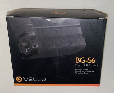 Vello BG-S6 Battery Grip For Sony A9 and A7 III Series - Brand New