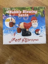 Santa Claus Bubble Blowing Toy with Light  Music, Ages 3  NO.YC5188A 