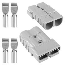 350 Amp Battery Quick Connect/Disconnect Connector2/0AWG Battery Cable Connec...