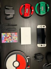 Nintendo Switch OLED Model HEG-001 Handheld Console - 64GB - White