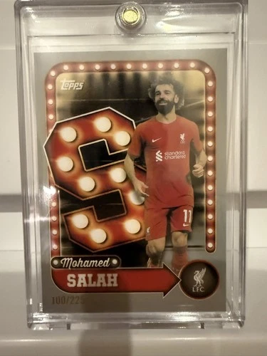 Mohamed Salah 100/225 Topps 25/26 Liverpool Collector Tin