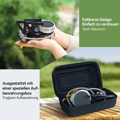 REDSUN FD3 Tragbarer Infrarot Gasherd Winddicht Leicht Einfach Bedienbar Camping