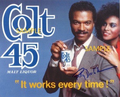 BILLY DEE WILLIAMS COLT 45 REFRIGERATOR GLOSSY MAGNET ...