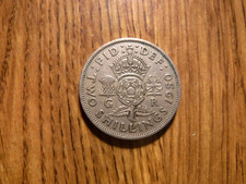 GREAT BRITAIN TWO SHILLINGS 1950 COIN (T318)