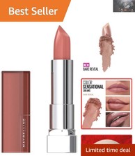 Image of Maybelline Color Sensational Lipstick in Bare Reveal - Hydrating & Creamy Finish